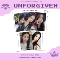 LE SSERAFIM Photocard Fanmade UNFORGIEN ver. 2 na internet