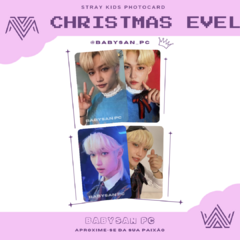 STRAY KIDS Photocard Fanmade Christmas EVEL - BABYSAN PC