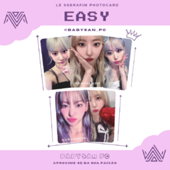 Imagem do LE SSERAFIM Photocard Fanmade EASY ver. 4