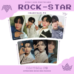 STRAY KIDS Photocard Fanmade ROCK - STAR ver. POB - BABYSAN PC