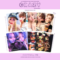 LE SSERAFIM Photocard Fanmade CRAZY ver. 2 - comprar online