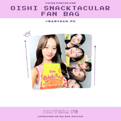 TWICE Photocard Fanmade 0ISHI SNACKTACULAR FAN BAG - loja online