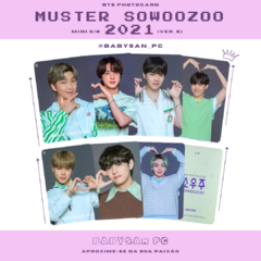 BTS Photocards Fanmade MUSTER SOWOOZO0 2021 ver. MINI - loja online