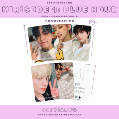 TXT Photocard Fanmade MINISODE 1: BLUE HOUR ver. LUCKY DRAW - loja online