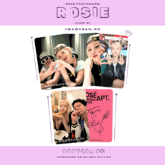 Imagem do ROSÉ Photocard Fanmade ROSIE ver. 2 ⚠️BABYSAN PC VER.⚠️