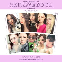 AESPA Photocard Fanmade ARMAGEDDON ver. 4 - comprar online