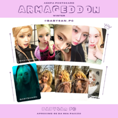 AESPA Photocard Fanmade ARMAGEDDON ver. 6