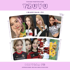 TWICE Photocard Fanmade 5TH WORLD TOUR: BRAZIL ⚠️BABYSAN PC VER.⚠️ na internet