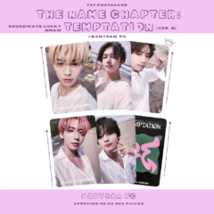 TXT Photocard Fanmade THE NAME CHAPTER: TEMPTATION ver. LUCKY DRAW - comprar online