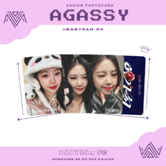 SOOJIN Photocard Fanmade AGASSY - comprar online