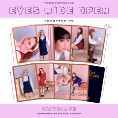 TWICE Photocard Fanmade EYES WIDE OPEN ver. PRE-ORDER - BABYSAN PC