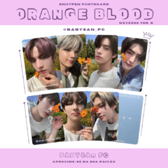 ENHYPEN Photocard Fanmade ORANGE BLOOD - comprar online