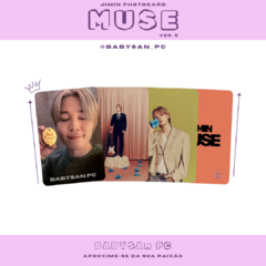 JIMIN Photocard Fanmade MUSE - loja online