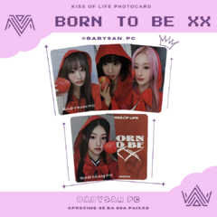 KISS OF LIFE Photocard Fanmade BORN TO BE XX - comprar online