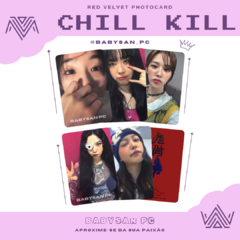 RED VELVET Photocard Fanmade Chill Kill ver. 2 - comprar online