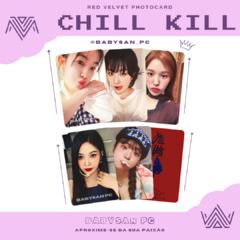 RED VELVET Photocard Fanmade Chill Kill ver. 2 - loja online