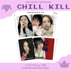 RED VELVET Photocard Fanmade Chill Kill ver. 3 - loja online