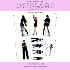 AESPA Photocard Fanmade WHIPLASH ver. WHITE (CONCEPT PHOTO) ⚠️BABYSAN PC VER.⚠️ na internet