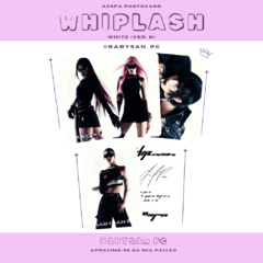 AESPA Photocard Fanmade WHIPLASH ver. WHITE (CONCEPT PHOTO) ⚠️BABYSAN PC VER.⚠️ - loja online