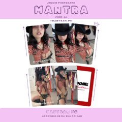 JENNIE Photocard Fanmade MANTRA ver. 2 ⚠️BABYSAN PC VER.⚠️