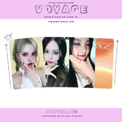 VIVIZ Photocard Fanmade VOYAGE ver. 2 - BABYSAN PC