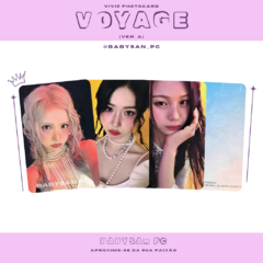 VIVIZ Photocard Fanmade VOYAGE ver. 4