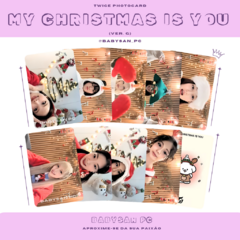 TWICE Photocard Fanmade MY CHRISTMAS IS YOU ⚠️BABYSAN PC VER.⚠️ - comprar online