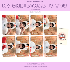 TWICE Photocard Fanmade MY CHRISTMAS IS YOU ⚠️BABYSAN PC VER.⚠️ - loja online