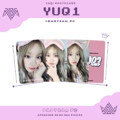 YUQI Photocard Fanmade YUQ1 ver. 2