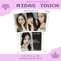 KISS OF LIFE Photocard Fanmade MIDAS TOUCH na internet