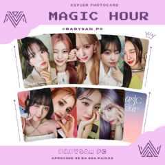 KEP1ER Photocard Fanmade MAGIC HOUR ver. Beloved + Moonlighted + Sunkissed + Platform - BABYSAN PC