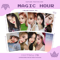 Imagem do KEP1ER Photocard Fanmade MAGIC HOUR ver. Beloved + Moonlighted + Sunkissed + Platform