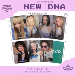 XG Photocard Fanmade NEW DNA na internet