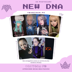 XG Photocard Fanmade NEW DNA