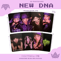 XG Photocard Fanmade NEW DNA na internet