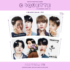 Imagem do BTS Photocards Fanmade COQUETTE (LACINHO) ⚠️BABYSAN PC VER.⚠️