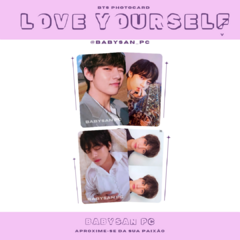 BTS Photocards Fanmade LOVE YOURSELF ver. TEAR - BABYSAN PC