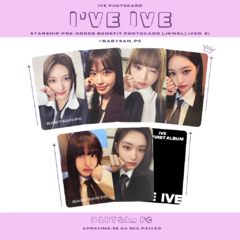 IVE Photocard Fanmade I'VE IVE ver. 2 - loja online