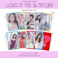 TWICE Photocard Fanmade WHAT IS LOVE? - BABYSAN PC