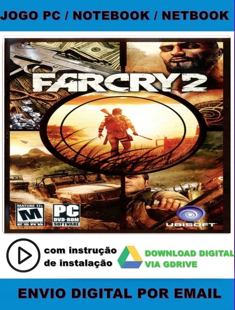 Usado: Jogo Far Cry Compilation (Far Cry 2 + Far Cry 3) - PS3 em