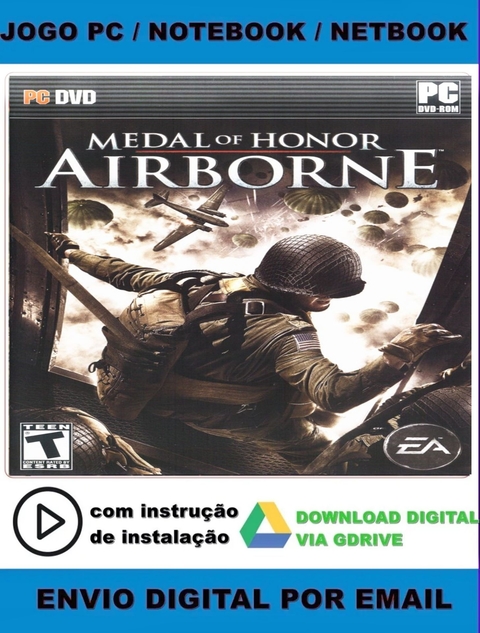 Jogo Mída Física Medal of Honor Original para computador PC - Ea