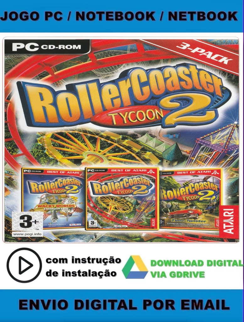 RollerCoaster Tycoon 2: Triple Thrill Pack