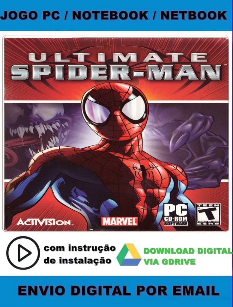 Ultimate Spider-Man - Pc Digital Midia Digital