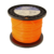 Bobina Fio Nylon Roçadeira 2,00mm Redondo Laranja Rolo 279m