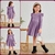 VESTIDO INFANTIL LILA - MOLDE EM PDF - comprar online