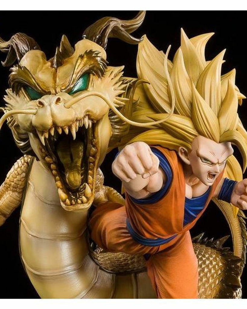 Dragon Ball - Goku Super Saiyan 3 - Figuras Deluxe Super