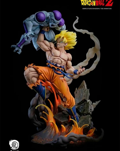 FuzzFeet Studio Vegeta vs Goku Figure