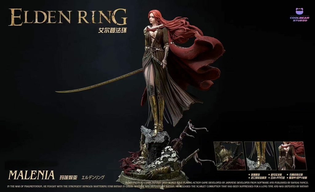 BANDAI Figuarts mini ELDEN RING Blade of Miquella Malenia Action