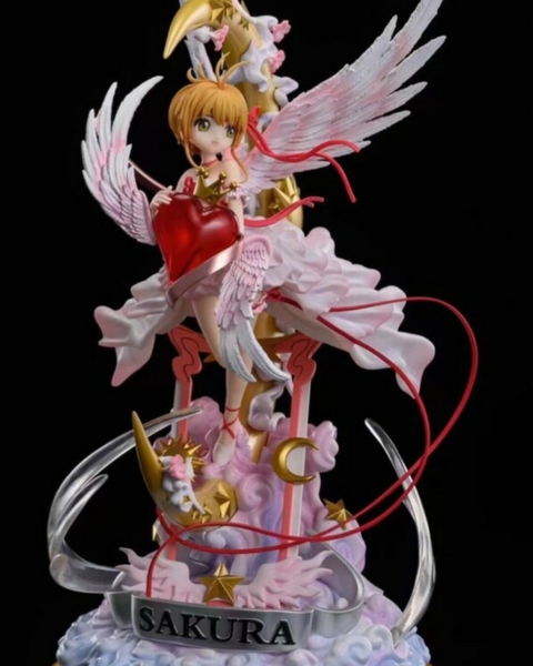 Nerdchandise - Cardcaptor Sakura Clear Card Special Statue Rocket Beat  Sakura