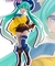 Piapro Characters: Hatsune Miku Wonderland Figure - Nagagutsu O Haita Neko (Blue Ver.) (Prize Figure)